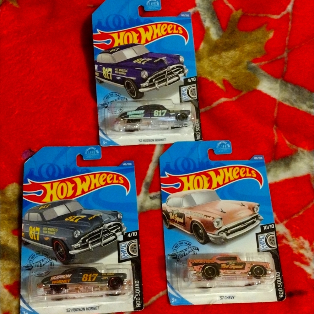 Hot Wheels '57 Chevy (Pink) Rod Squad 10/10 2020